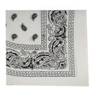 Wholesale Lot 100  Cotton Paisley Print Bandana Head Wrap Scarf Wristband Dozen