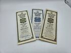3 Vintage 1940s Pennsylvania Railroad Company Bond Certificates W  Coupons