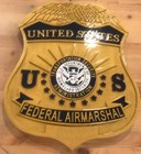 Federal Air Marshall 3d Routed Patch Plaque Wood Sign Custom