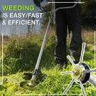 Universal Steel Wire Trimmer Head     Heavy-duty Weedeater   Brush Cutter 