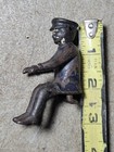 Antique Cast Iron Man Driver Car Taxi Tractor Motorcycle  Hubley 