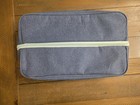 Insulated Wine Bottle Carrier Tote Holds 1 Bottle   4 Stemless Wine Glasses