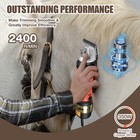 350w Professional Electric Animal Hair Clippers Horse  Pet Grooming Trimmer