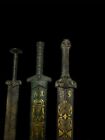 Very Rare And Unique Lot Of 6 Ancient Bronze 55cm  Big Swords From Different Era