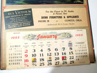1955 Calendar  Dunn Furniture   Appliance Coweta Oklahoma