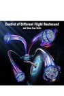 Flying Orb Ball Toys Hand Controlled Rgb Light Magic Hover Boomerang Orb Spinner