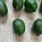 19 Green Artificial Plastic Limes Decorative Fake Fruit  2 In