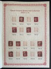 Gb  Qv Penny Red Plate Collection In Specialized Album  Almost Half Complete 