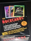 Rockcards Rock Cards 1991 Full Box - 288 Cards In 36 Sealed Packs  2 New In Box
