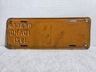 Vintage 1921 Idaho Dealer License Plate
