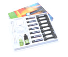 Prime-dent Light Cure Hybrid Dental Resin Composite 7 Syringe Kit Usa Dealer