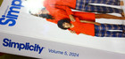 Simplicity Catalog Pattern Counter Book Volume 5  2024 Fashion Paperback