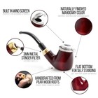 Mr Brog Smoking Pipe Model  21 Mahogany - Handcrafted  Durable  Smooth Smoke