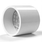 Pvc Vent Cap For 3  Schedule 40 Pipe  Stainless Steel Roof With Mesh 3 Inch 1