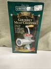 Universal No  301 Gourmet Meat Chopper Grinder - Cast Iron   Steel - Table Mount