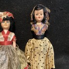 4 Vtg Plastic 50   s Dolls  Sleep Eyes  Arco Etc   Admiration Toy Co 