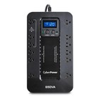 850va Ups Battery Backup   Surge Protector  12 Outlets  Eco Mode  Compact  Ul Ce