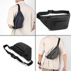 Unisex Waterproof Waist Bag Pack Men Belt Pouch Hip Phone Work Purse Travel Gear