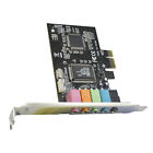 New Pci-e Express 5 1 Ch 6 Channel Audio Digital Sound Card Support Win7