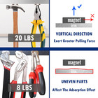 6 Pack Strong Magnets With Double Sided Adhesive  1 26 x0 12  Round Permanent Po