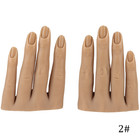 Konwu Color2   Hand Nails Model Mannequin Fake Hand Display Model Moveable