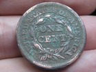 1851 Braided Hair Large Cent Penny- Xf Details