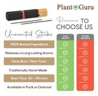 Unscented Incense Sticks 7   Bulk Wholesale - Natural Blanks  No Scent
