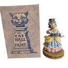 Vintage Ertl Collectibles Figurine 4  The Cat Hall Of Fame Marie Catoinette 254