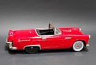 Vtg Fifties Thunderbird Tin Toy Friction Car Japan 10 1 2  Long