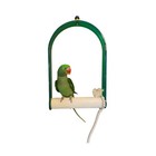 Arch Swing-nail Trimming Bird Swing For Cages-great For Parrots Including Par   