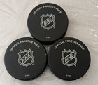 2019 Kraft Hockeyville Calumet Mi Nhl Official Practice Hockey Pucks Lot Of 3