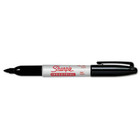 Sharpie 13601a Fine Bullet Tip Industrial Permanent Marker - Black  1-dz  New