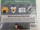 Rubyroo Baby First Year Milestone Stickers Album Scrapbook