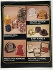 1980 Plaid Macrame Necessities 7421 Pattern Book 23 Household Projects Vntg 9519