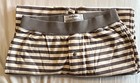 Goodfellow   Co Men   s Striped Lounge Pants Gray white Size S Cotton Elastic