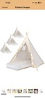 4 Pack Teepee Tent For Kids  thickened  With Light String And Inflatable Airb   