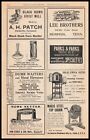 1909 A H Patch Clarksville Tennessee Black Hawk Grist Mill Corn Sheller Print Ad
