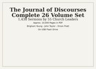 Journal Of Discourses Complete 26 Volumes 1400 Mormon Sermons On Usb