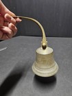 Brass Or Bronze Nautical Ship s Bell Curved Wall-mounting Bracket Nautical Decor