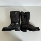 80s Sears Vintage Engineer Leather Biker Motorcycle Biker Steel Toe Boots 8 5 E