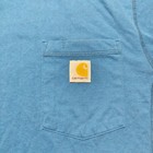 Carhartt Force Moisture Wicking Workwear Logo Heather Pocket T-shirt - Medium