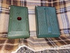 Vintage Kodak Petite Blue Teal Camera - Original Bellows   Case