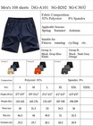 3 Pack Men s Lightweight Quick Dry Athletic Shorts Drawstring Zipper Pockets