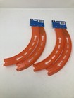 Hot Wheels Curves Tracks 2 Sets Of 2 Curves  New  About 4 Feet Of Track Builder 