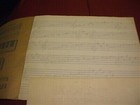 1929 Warner s Student s Blank Music Book - Not Blank  With Songs Folded In
