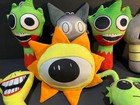 Lot Of 9 Sprunki Game 9  Plush Toys Soft Creepy-cute Soft Incredibox Characters