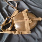 Ww2 Imperial Japanese Army Ija Leather Map Case   Canteen Set - Star Badge