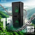 Dolphin Sp-175 Dual 15    7000w Professional Bluetooth Ground Shaker Party Speaker