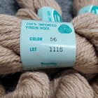 Vtg Nos 12 Skeins Bucilla Persian Wool Yarn 40yds Ea Color 056 Light Beige