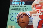Jim Kelly Signed First Sports Illustrated No Label  Buffalo Bills  Beckett Bas